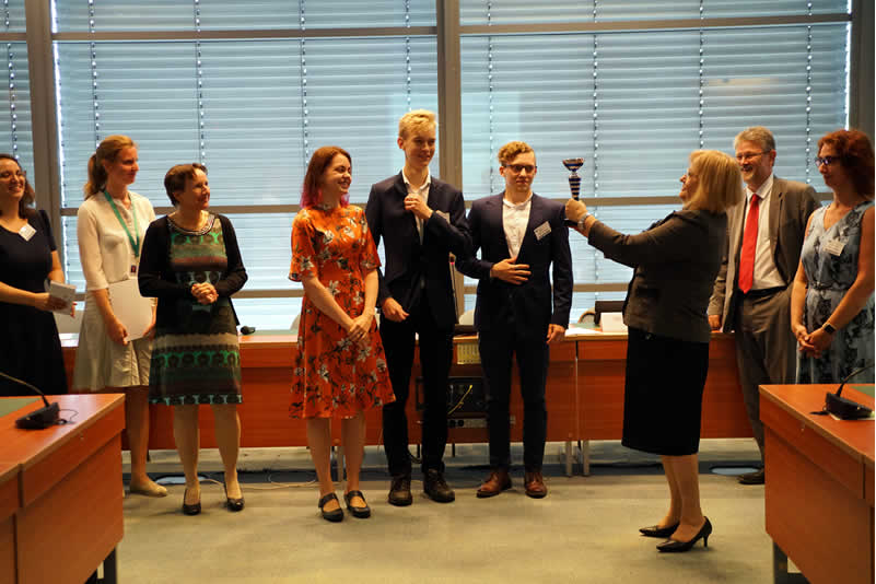 Estonia winner team